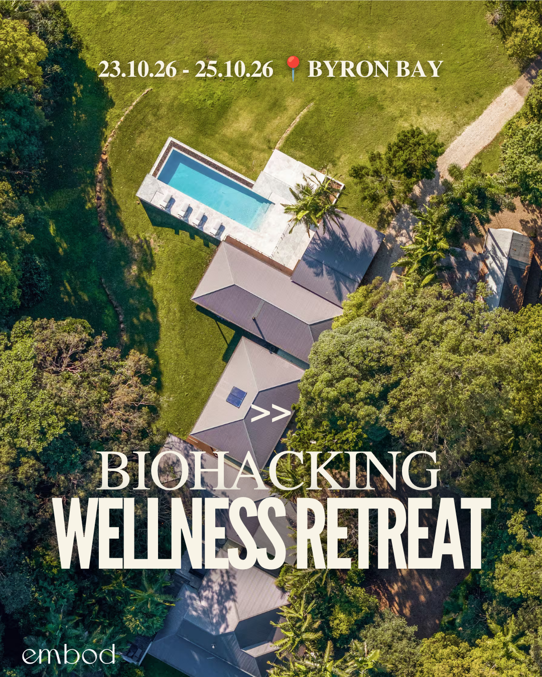 Biohacking Wellness Retreat | 23–25 October 2026