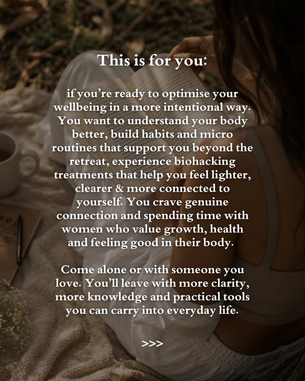 Biohacking Wellness Retreat | 23–25 October 2026