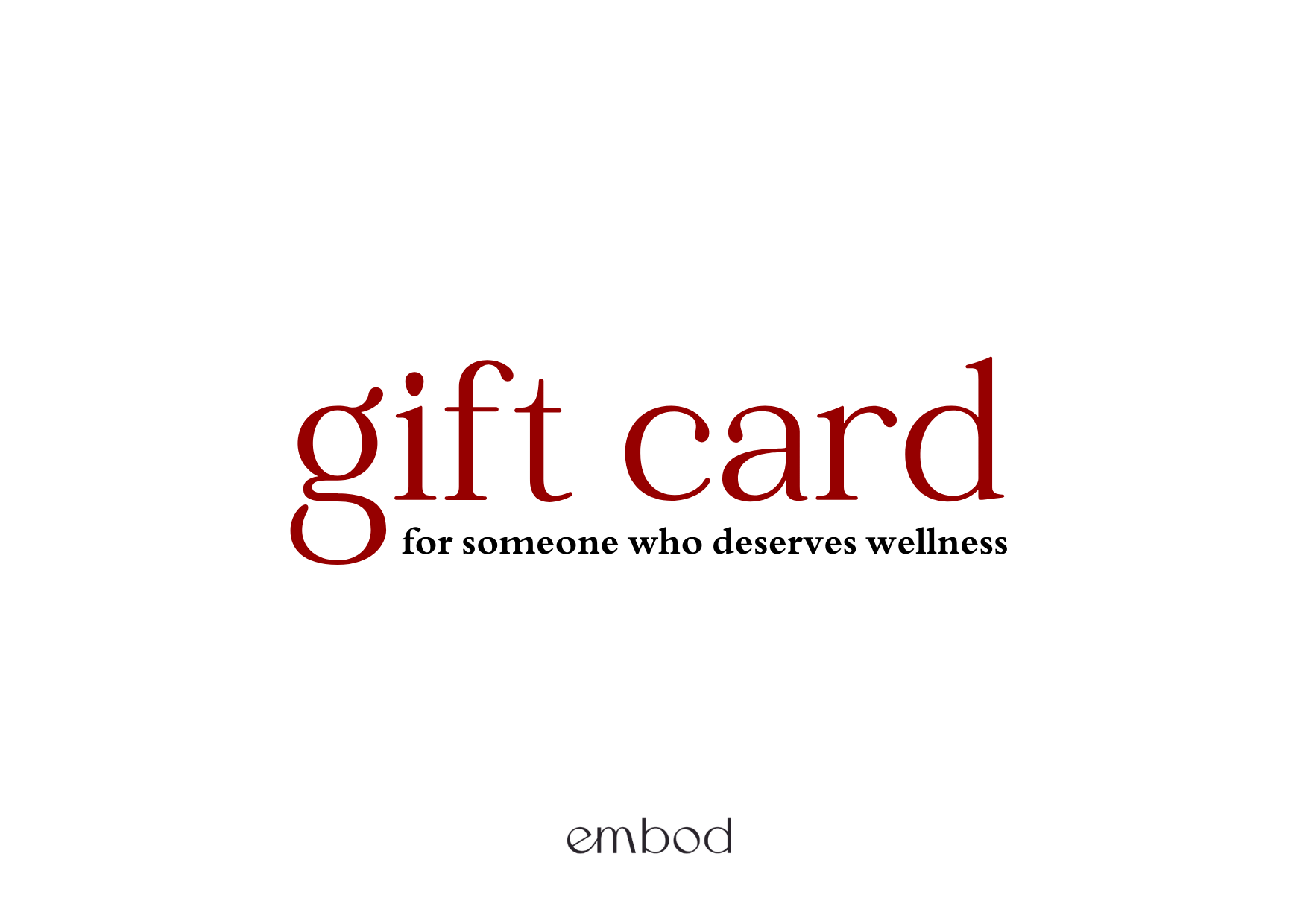 Gift Card